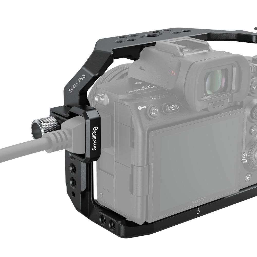 Khung SmallRig 3007B - Khung máy ảnh/ kèm Kẹp cáp HDMI dành cho Sony Alpha 7S III / A7S III / A7S3