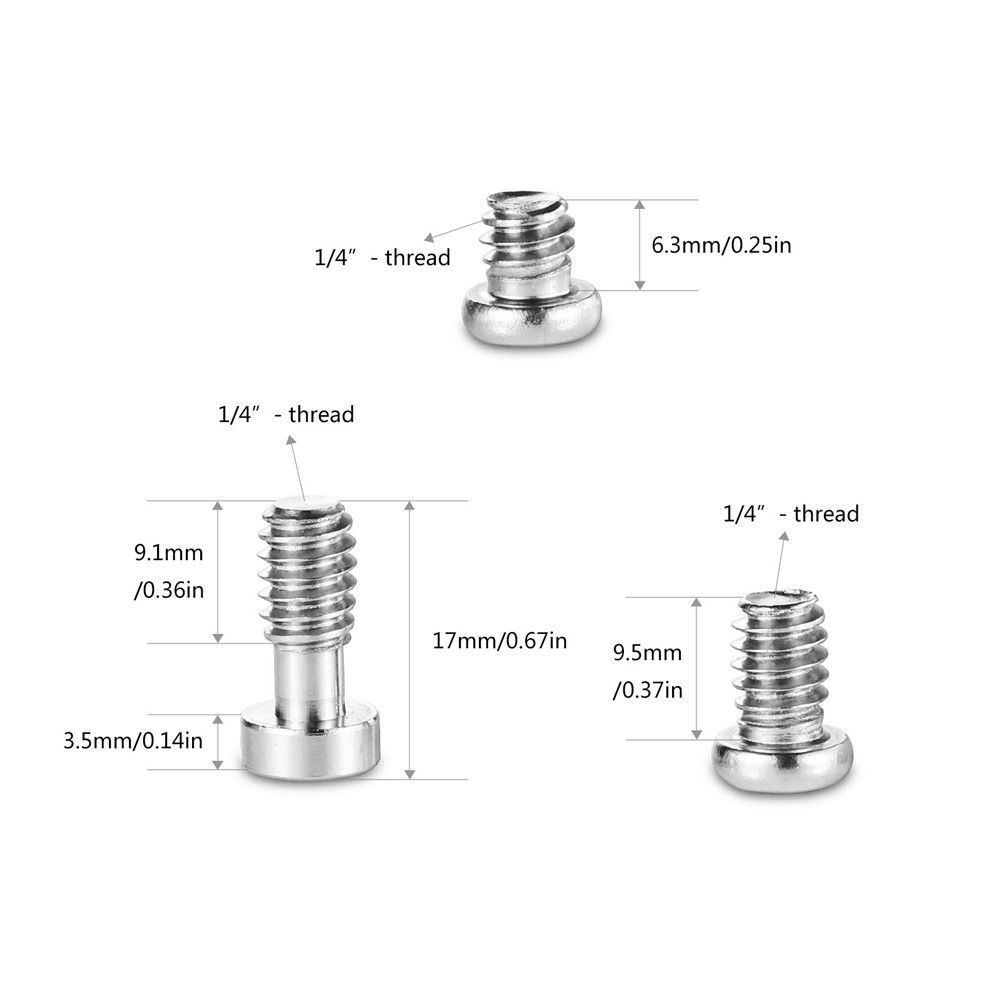SmallRig 1713 - Hex Screw Pack (12 pcs)