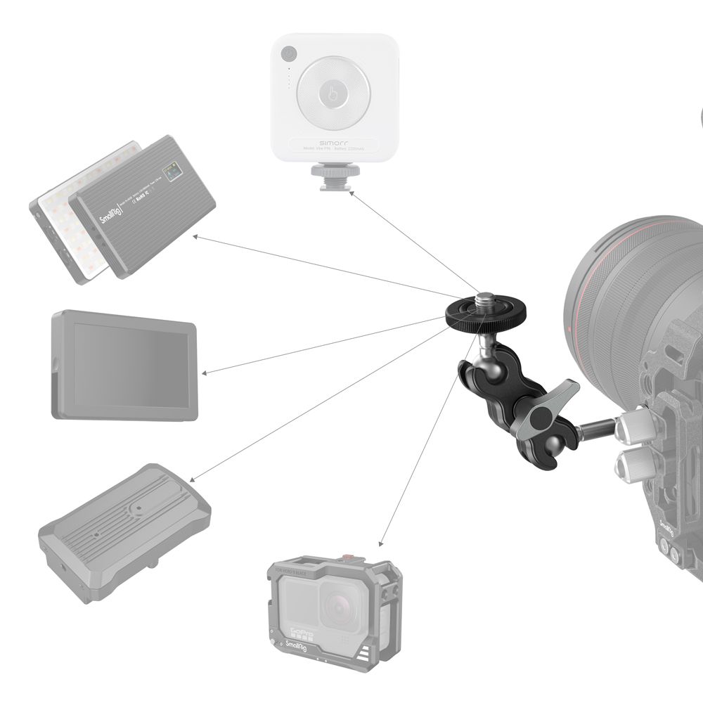 SmallRig 3238 - Mini Magic Arm with Universal Ball Head