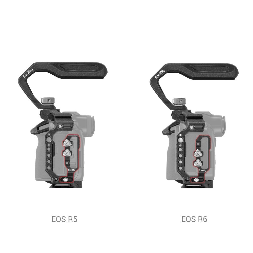 SmallRig 3234B. Trọn bộ “Black Mamba” Kit kèm báng tay cầm dành EOS R5 & R6 & R5C