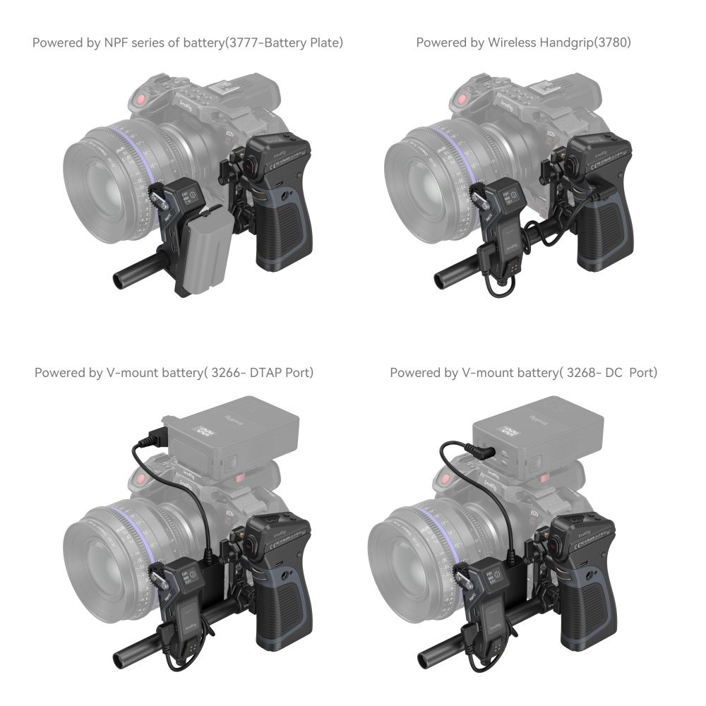 SmallRig 3782 MagicFIZ - Bộ tay cầm không dây Follow Focus
