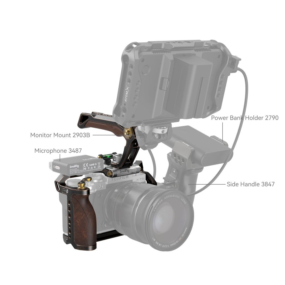 SmallRig Retro 3872 - Bộ cầm tay dành cho Fujifilm X-T5
