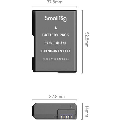 SmallRig EN-EL14 Camera Battery 4069