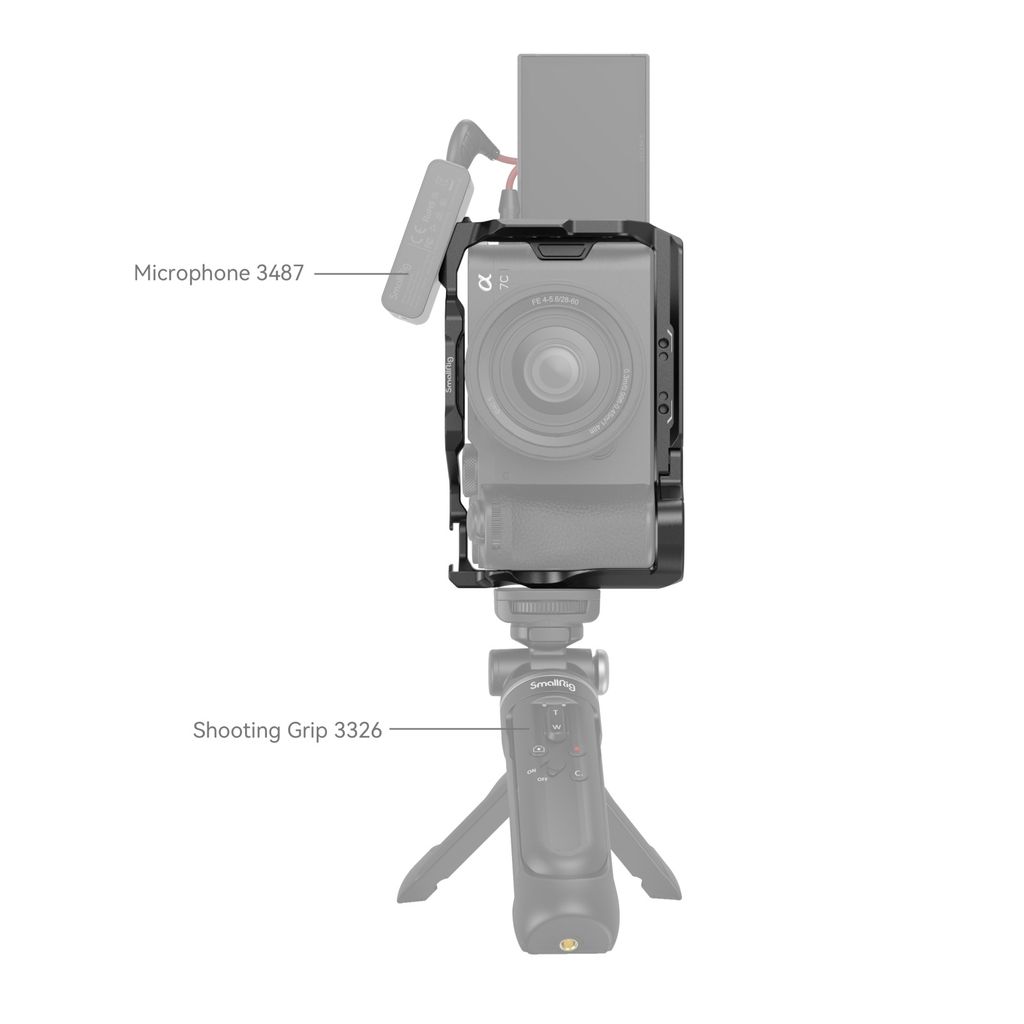 SmallRig Cage Kit for Sony Alpha 7 C II / Alpha 7 CR 4422