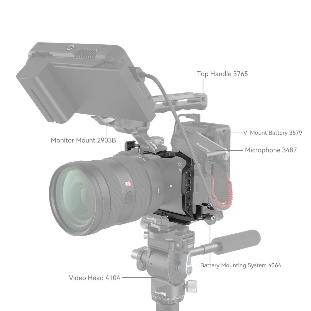 SmallRig Cage Kit for Sony Alpha 7 C II / Alpha 7 CR 4422