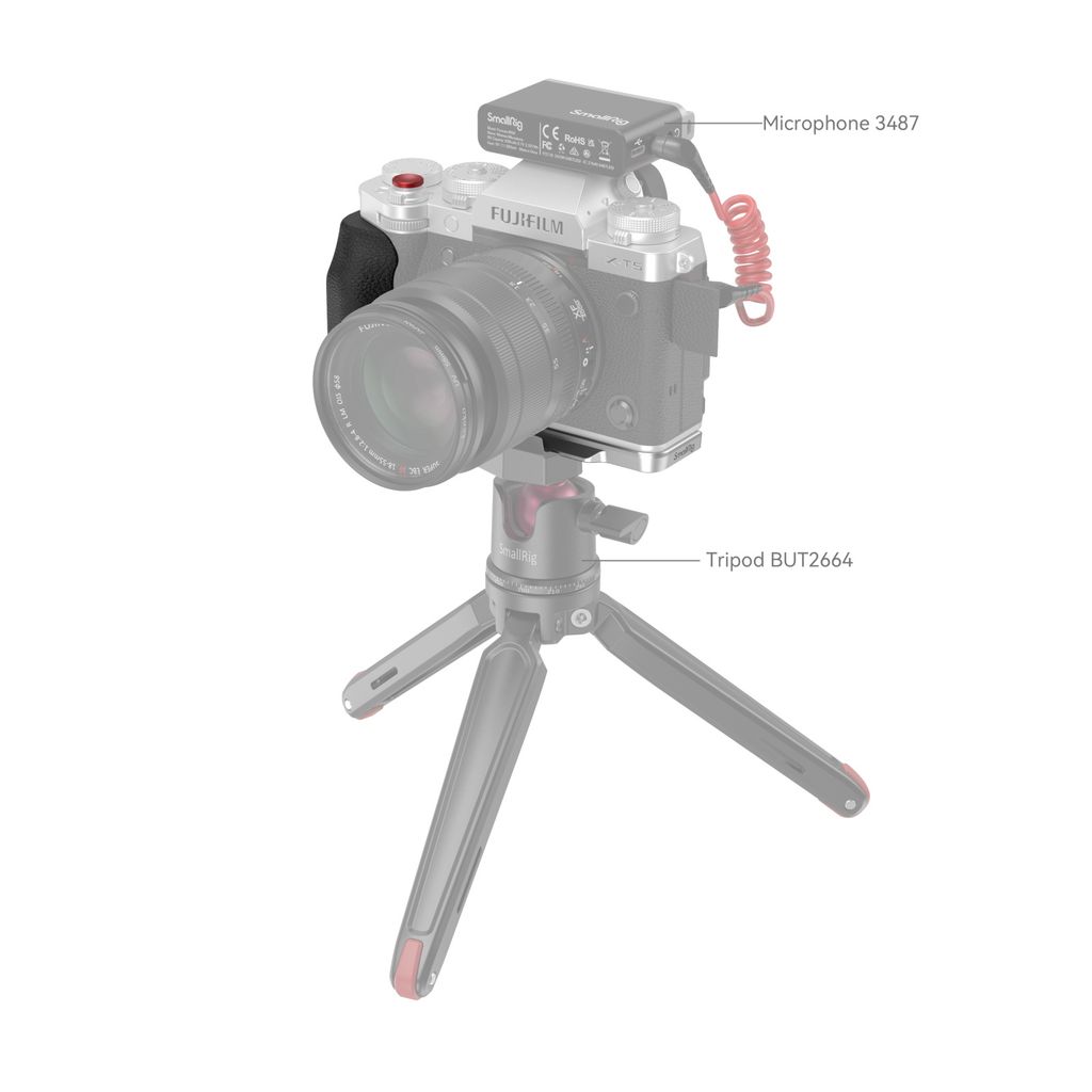 SmallRig L-Shape Grip for FUJIFILM X-T5 (Black)