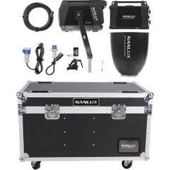 Nanlux Evoke 2400B LED Bi-Color Spot Light With Reflector in Flight Case