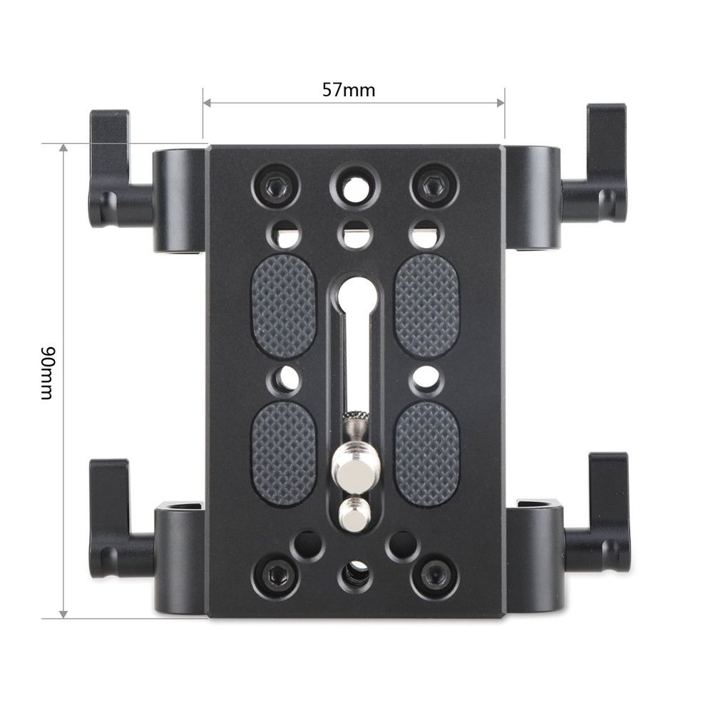 SmallRig Baseplate with Dual 15mm Rod Clamp 1798