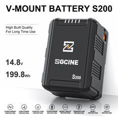ZG-S200 V Mount Battery - Pin ZGCINE S200