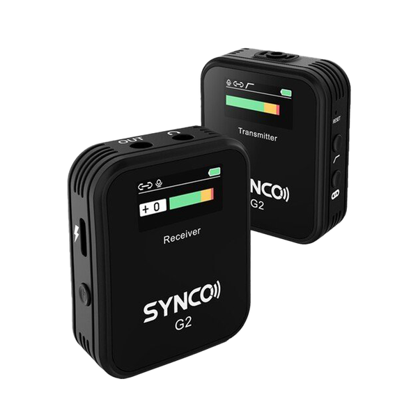 Synco WAir-G2-A1 / Hệ thống micrô không dây kỹ thuật số siêu nhỏ gọn dành cho máy ảnh Mirrorless/DSLR (2,4 GHz)