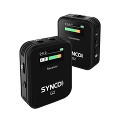 Synco WAir-G2-A1 / Hệ thống micrô không dây kỹ thuật số siêu nhỏ gọn dành cho máy ảnh Mirrorless/DSLR (2,4 GHz)