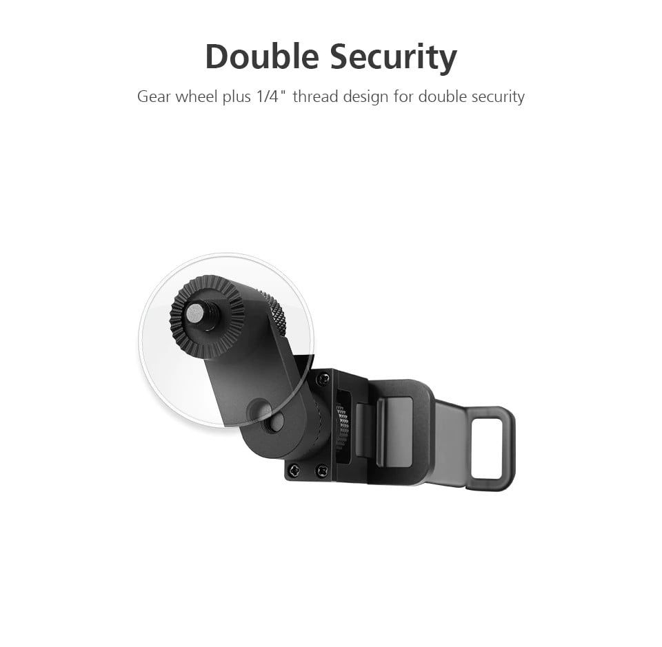 Ngàm kẹp điện thoại dùng trên Gimbal - TransMount Phone Holder with Crown Gear