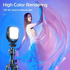 Ulanzi VL66 RGB đổi màu - Công suất 5W 2500K-6500K