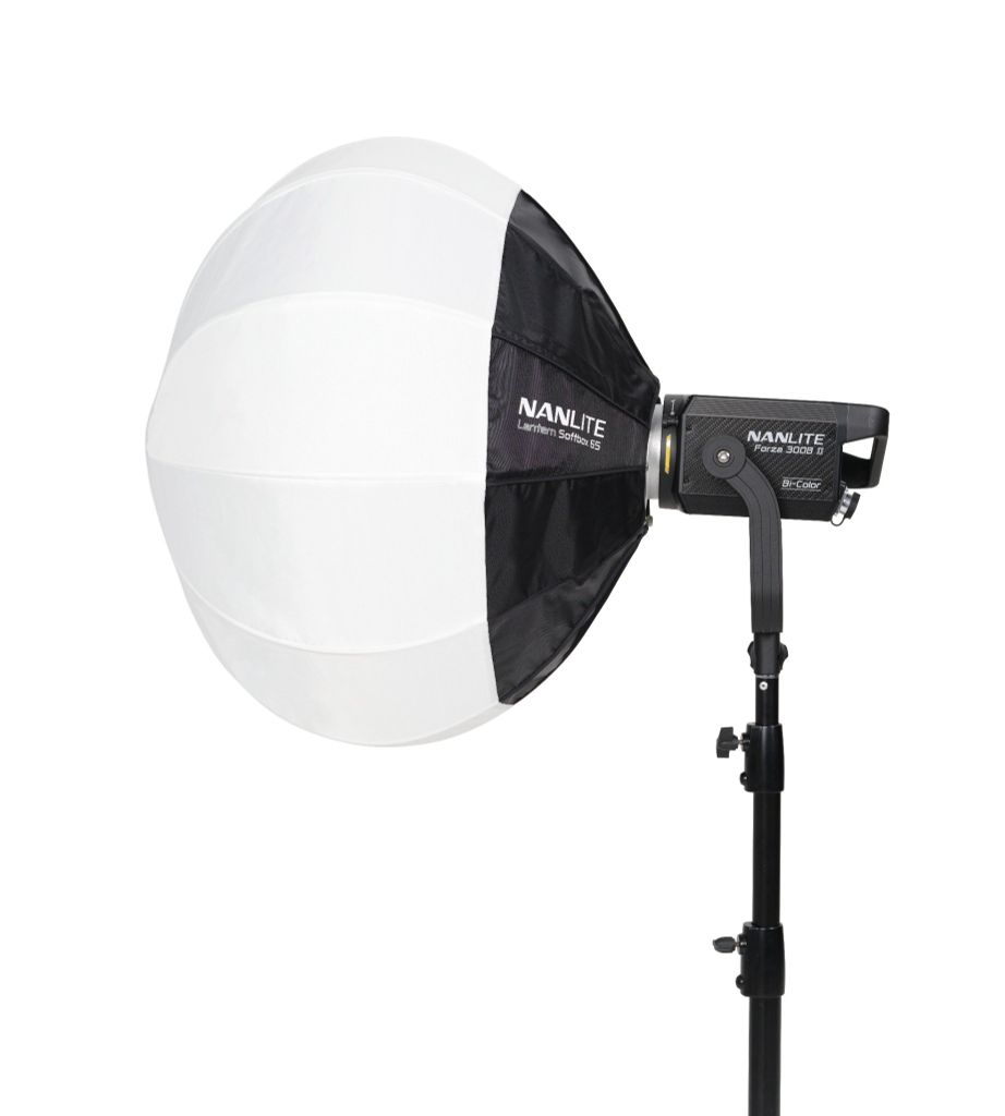 Nanlite LT-65 Lantern Softbox tản sáng với Bowens Mount.