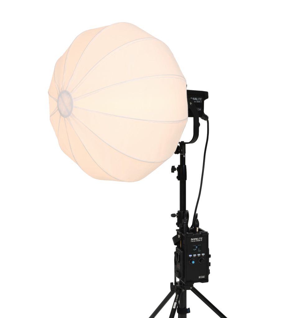 Nanlite LT-65 Lantern Softbox tản sáng với Bowens Mount.