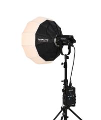 Nanlite LT-65 Lantern Softbox tản sáng với Bowens Mount.