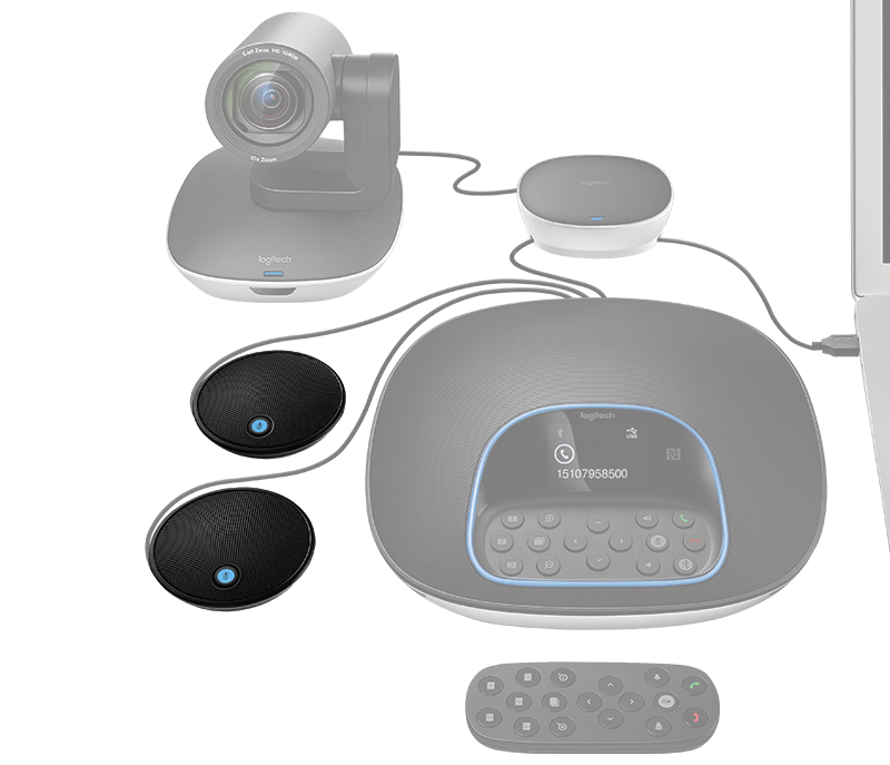 Logitech expansion mic dành cho hội nghị hội nhóm