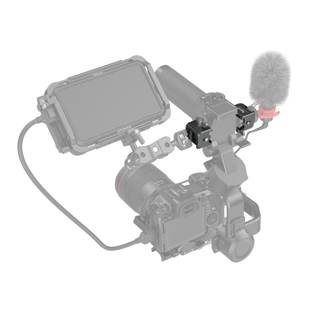SmallRig NATO Clamp Accessory Mount for DJI RS 2 / RSC 2 / RS 3 / RS 3 Pro/RS 3 mini 3025