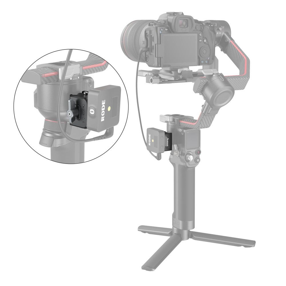 SmallRig NATO Clamp Accessory Mount for DJI RS 2 / RSC 2 / RS 3 / RS 3 Pro/RS 3 mini 3025