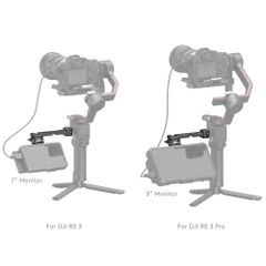 SmallRig Monitor Mounting Support for DJI RS 2 / RSC 2 / RS 3 / RS 3 Pro /RS 3 mini 3026
