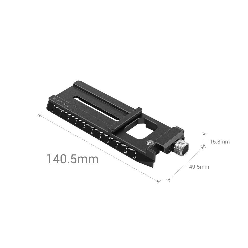 SmallRig Quick Release Plate with Arca-Swiss for DJI RS 2/RSC 2/Ronin-S / RS 3 / RS 3 Pro 3061