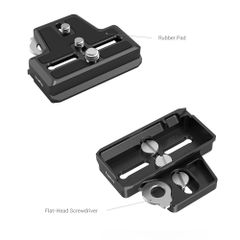 SmallRig Extended Arca-Type Quick Release Plate for DJI RS 2 / RSC 2 RS 3 / RS 3 Pro Gimbal 3162B
