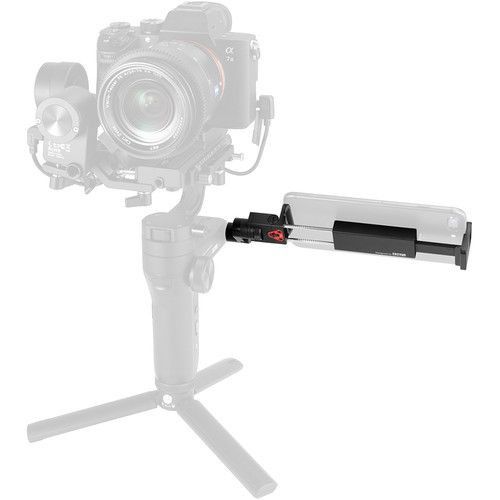 Ngàm kẹp điện thoại dùng trên Gimbal - TransMount Phone Holder with Crown Gear