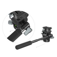 SmallRig Lightweight Fluid Video Head 3457B