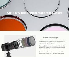 Bộ Kính lọc Kase KW Revolution Entry Kit (CPL / ND8 / ND64) (67mm - 95mm)