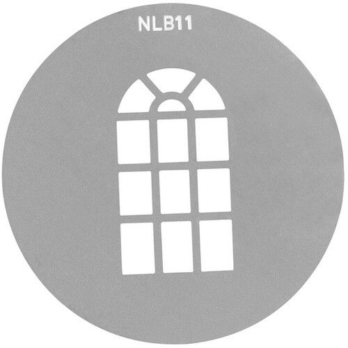 Nanlite BM Bowens Projection Attachment Gobo Set 1 (10-Pack)