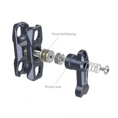 SmallRig Magic Arm with Dual Ball Heads (1/4”-20 Screw and NATO Clamp) 3875