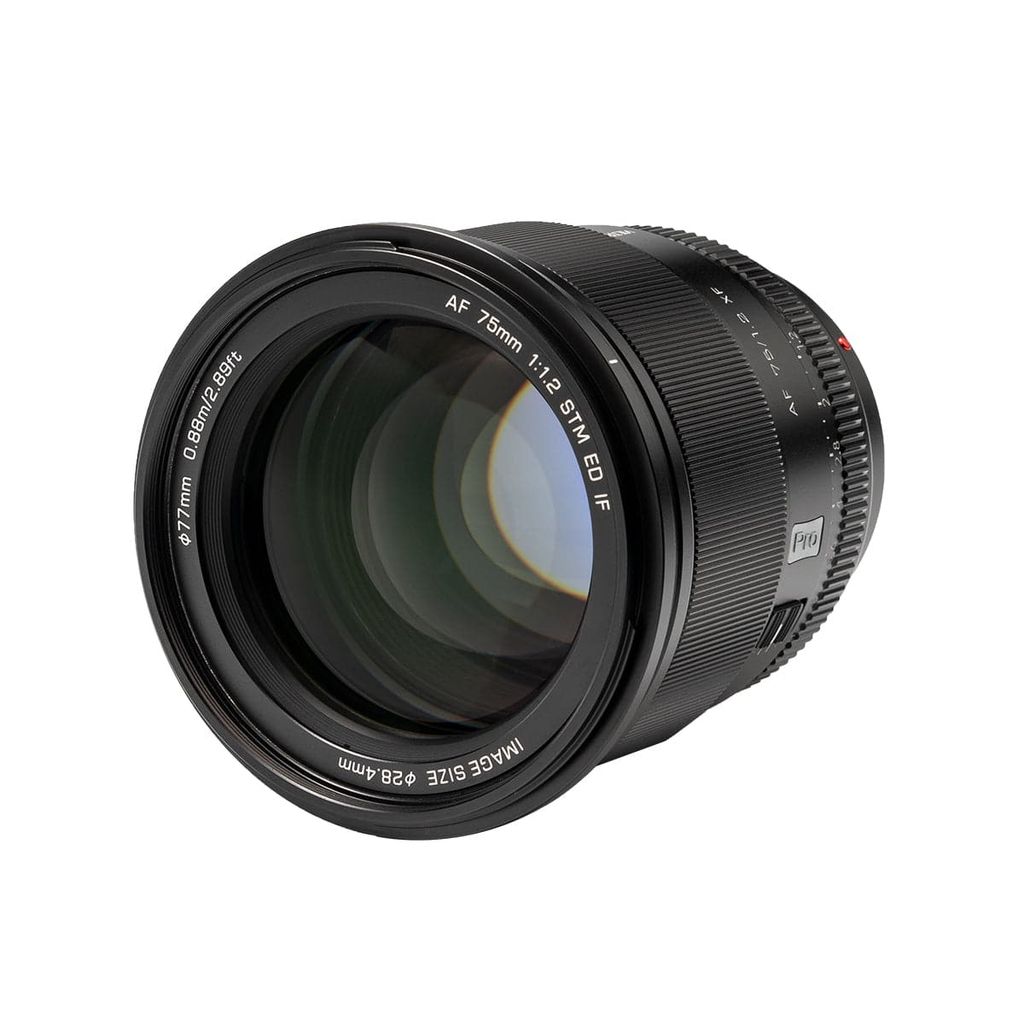 VILTROX AF75 F1.2 XF For FUJIFILM X-mount Cameras