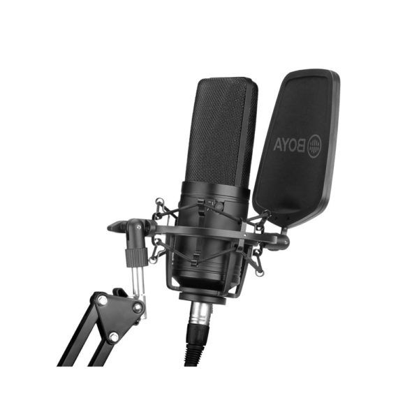 ll Boya BY M1000 ll Chuẩn phòng thu âm trầm ấm – Microphone thu âm chuyên nghiệp (FB491)