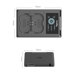 SmallRig NP-W235 4085 || Sạc Pin Máy Ảnh Fujifilm GFX 50S II, GFX 100S, X-T4