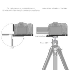 SmallRig Foldable L-Bracket for Canon EOS R8 4211