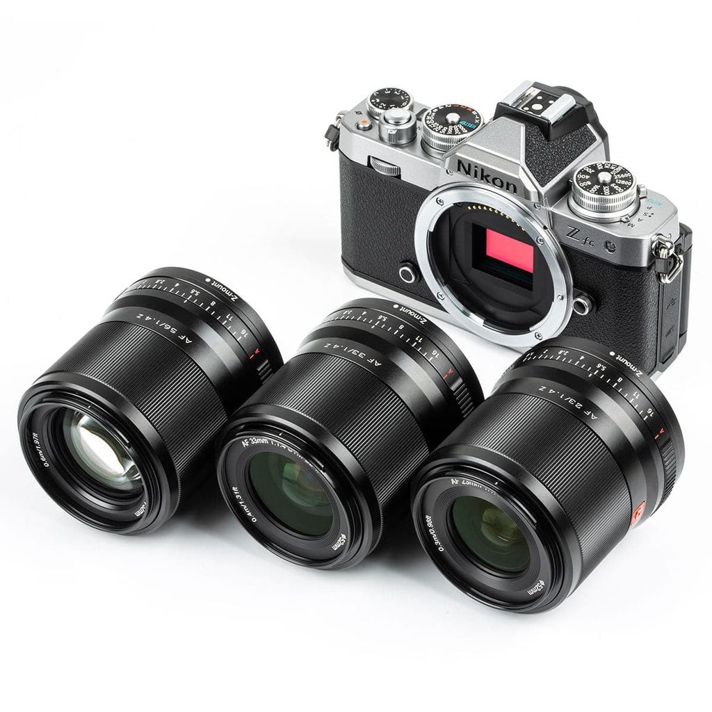 VILTROX AF23/33/56 F1.4 Lens for the Nikon Z-Mount Cameras