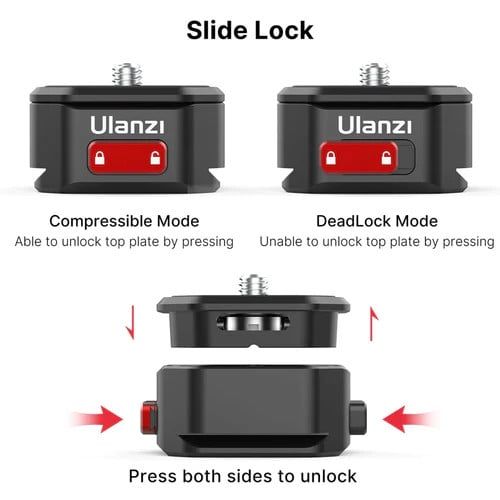 Ulanzi Claw Quick Release Set (Generation II)