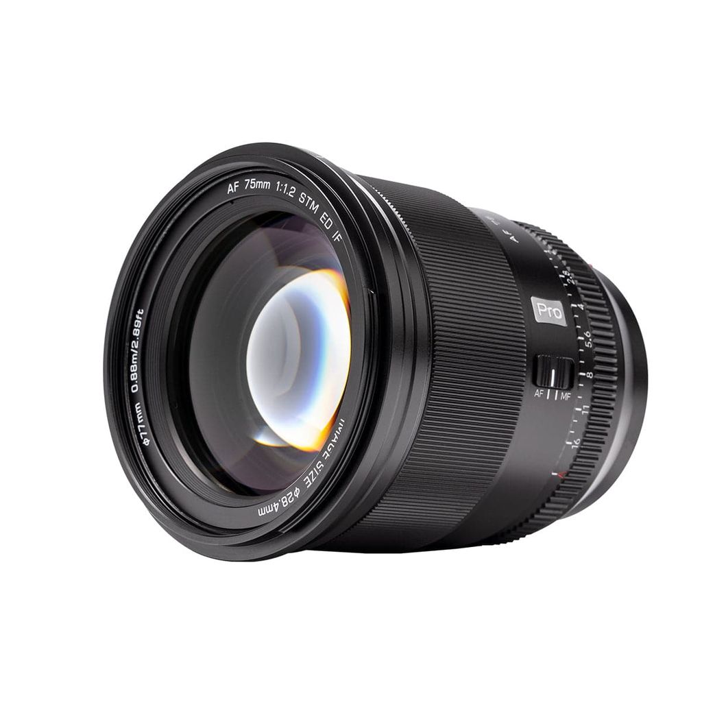 VILTROX AF75 F1.2 XF For FUJIFILM X-mount Cameras