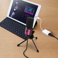 FIFINE K669 USB MICROPHONE WITH VOLUME DIAL FOR PODCASTING, RECORDING ON WINDOWS AND MAC