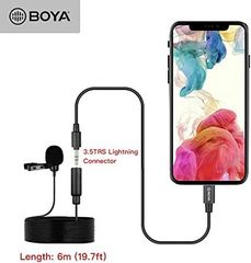 BOYA BY-M2 Micro thu âm cài áo. Tương thích hệ thống iOS