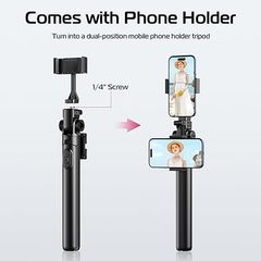 Ulanzi MT-70 Gậy Chụp Ảnh Selfie 3 Chân Điều Khiển Bằng Bluetooth