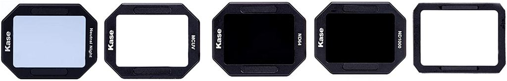 Kase Clip-in 4 Magnetic Filter Kit UV Neutral Night ND64 ND1000 6 10 Stop Dedicated for Sony Alpha Half Frame Cameras So