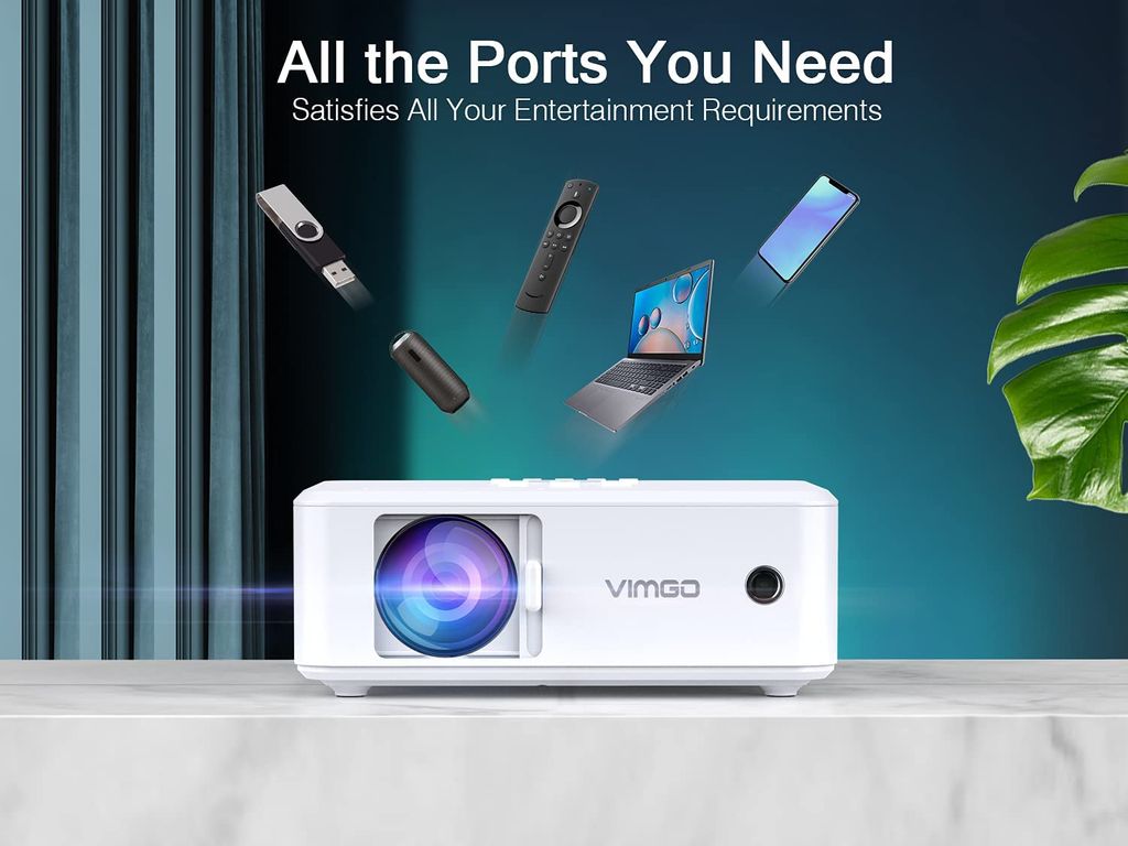 Máy Chiếu Vimgo Venus X2 || Full HD 1080P độ sáng 8500Lux ||