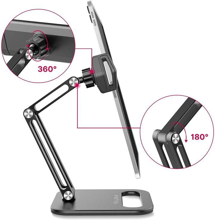Vijim P001 - Đế để bàn, Gấp gọn cho Máy Tính Bảng / Smartphone