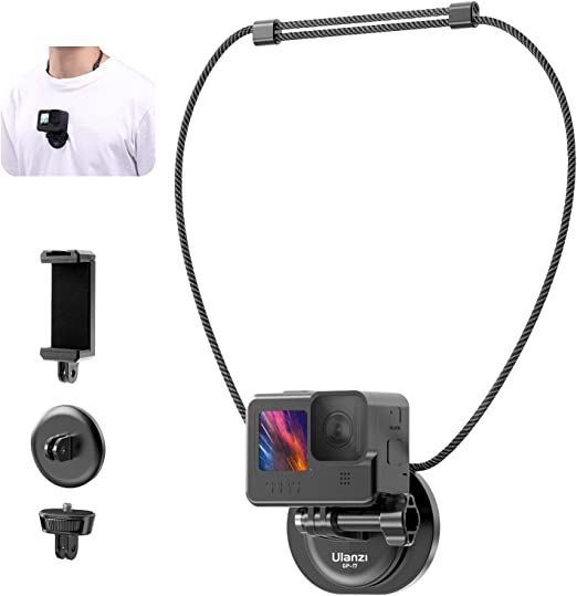 Ulanzi GP-17 - Mount Từ Tính Đeo Cổ Đa Năng Dành Cho Gopro / Osmo / Insta360