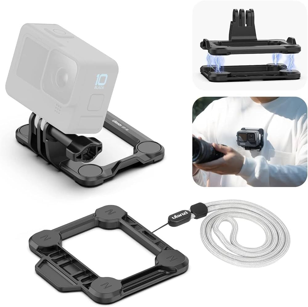 ULANZI GP-16 2654 - Giá Đỡ Từ Tính Dành Cho GoPro 11/10/9/8