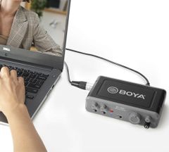 BY-AM1 Dual-Channel Audio Mixer