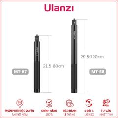 ULANZI MT-57 (80cm) / MT-58 (120cm) - Gậy Chụp Hình Selfie Đa Năng