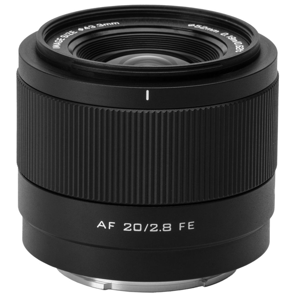 VILTROX AF 20mm F2.8 FE 157g Lighteight Wide Angle Large Aperture Auto Focus