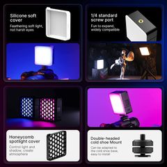 VL49 RGB Pro (LT001) Đèn Led Mini Đổi Màu RGB